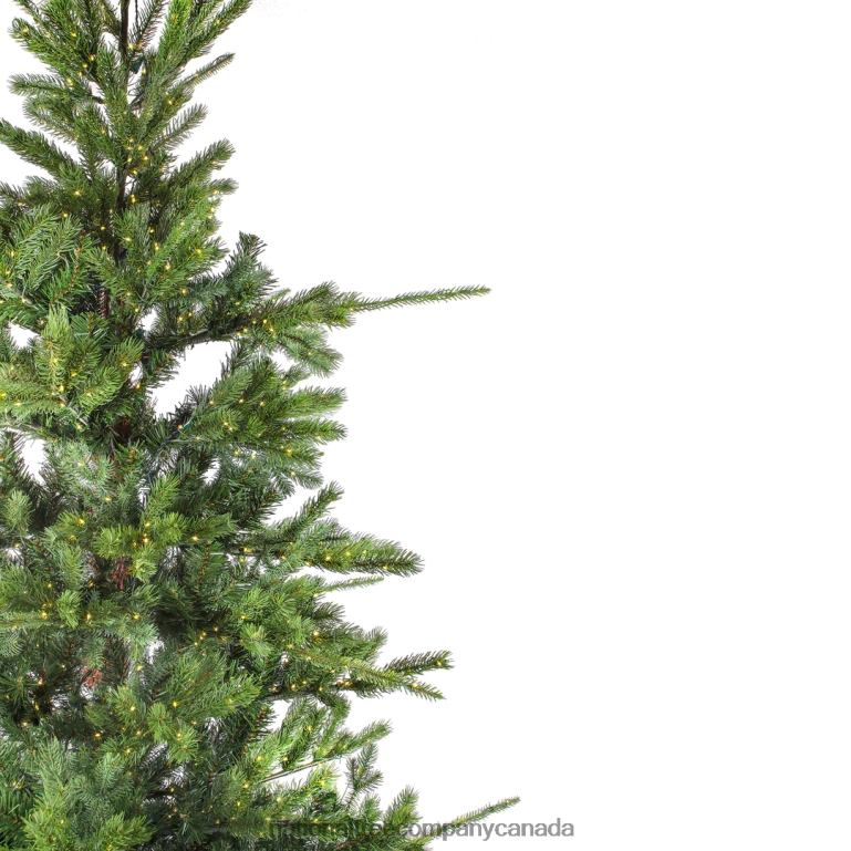 National Tree Company 10ft Pre-lit Artificial Feel Real Lark Pine Medium Hinged Tree 5320 Warm White LED Rice Lights- UL 68R08199