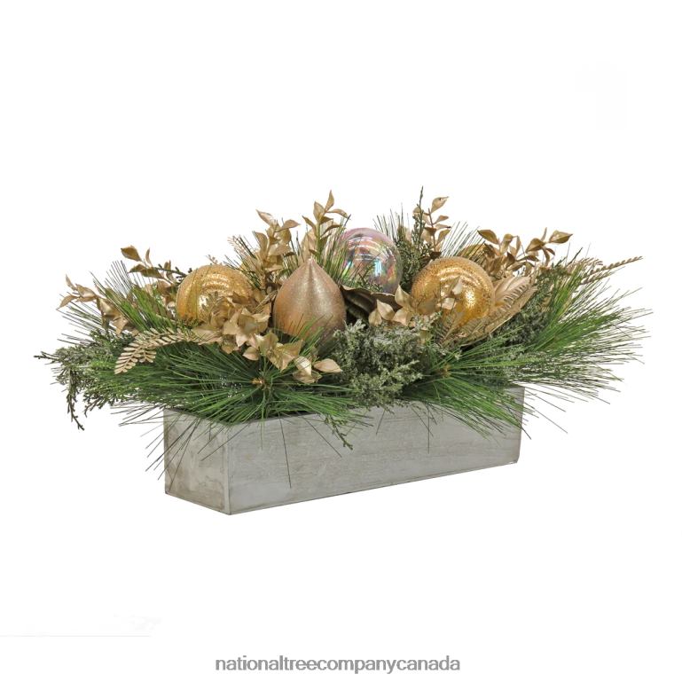 National Tree Company 11 HGTV Home Collection Champagne Wishes Arrangement 68R08497
