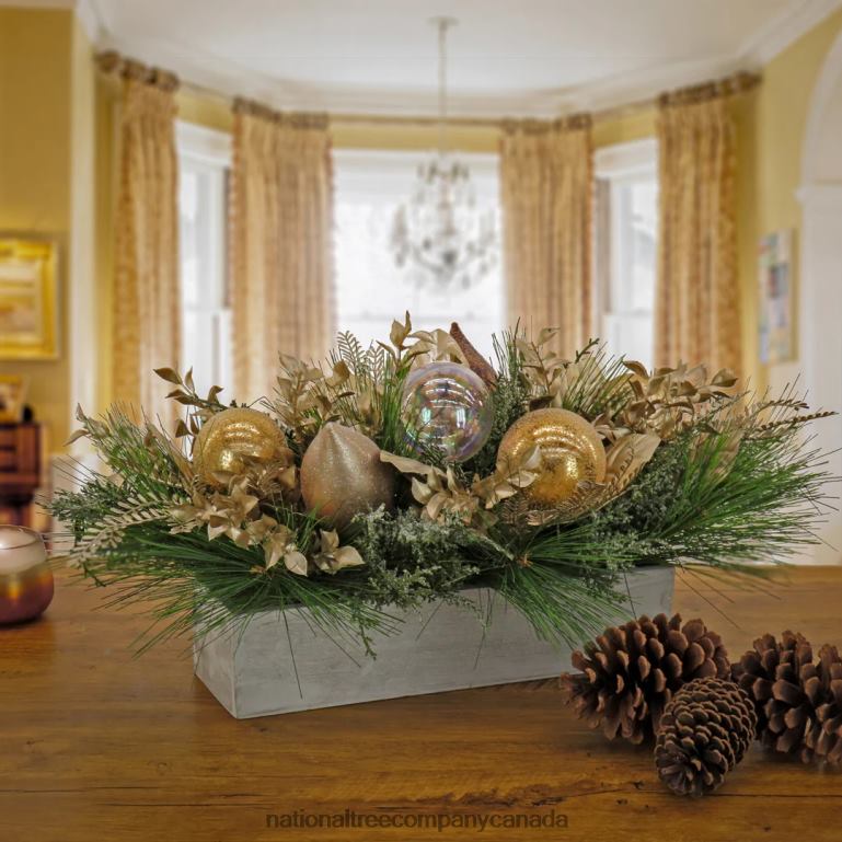 National Tree Company 11\ HGTV Home Collection Champagne Wishes Arrangement 68R08497