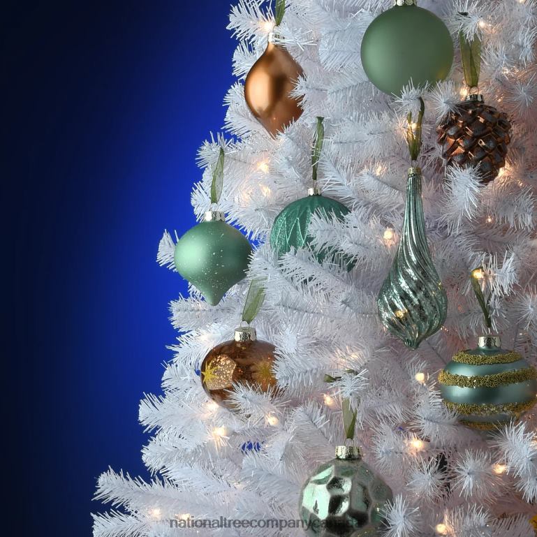 National Tree Company 20-Piece Christmas Tree Ornament Set Alpine Collection 68R08586