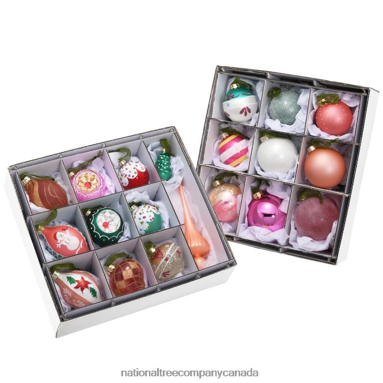 National Tree Company 20-Piece Christmas Tree Ornament Set Be Merry Collection 68R08531