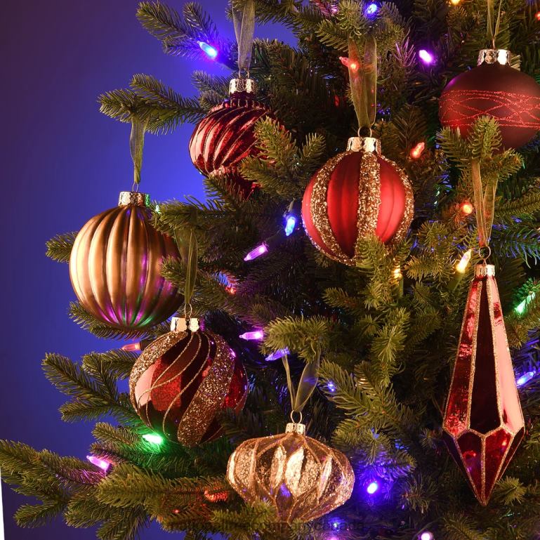 National Tree Company 20-Piece Christmas Tree Ornament Set Vienna Waltz Collection 68R08526