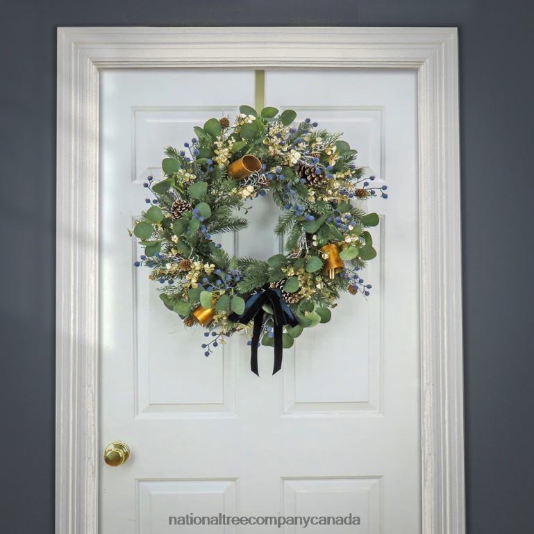 National Tree Company 28\ HGTV Home Collection Swiss Chic Wreath 68R08314