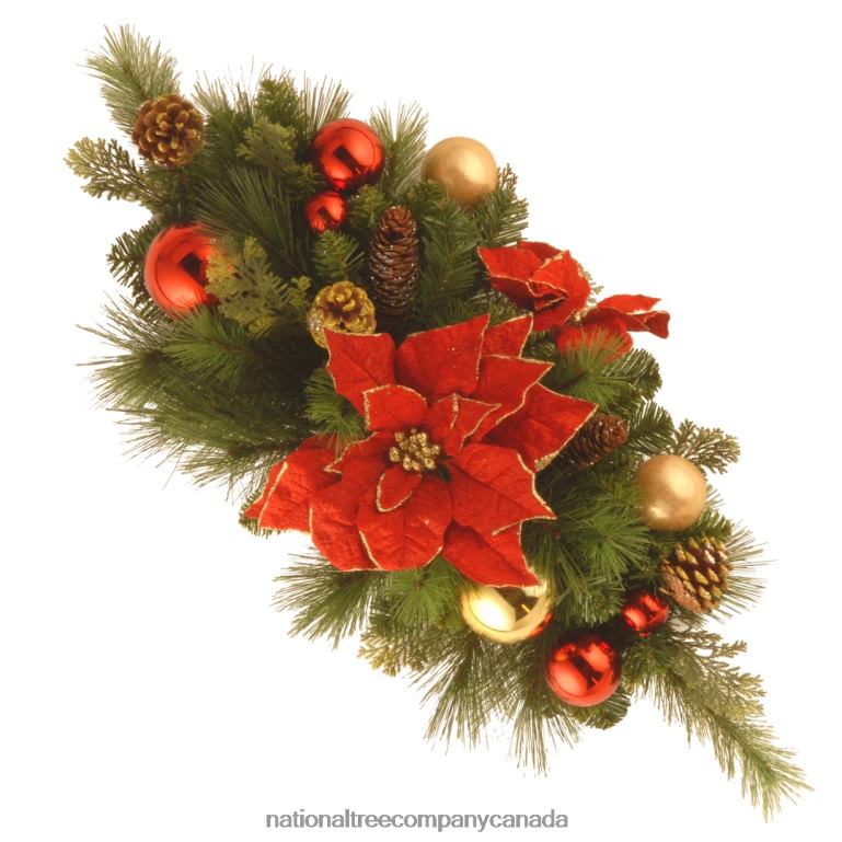 National Tree Company 30in Decorative Collection Home for the Holidays Centerpiece 68R08459