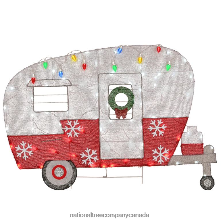 National Tree Company 32 Pre-Lit Christmas Camper 68R08643