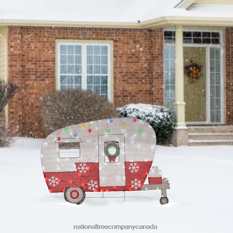 National Tree Company 32\ Pre-Lit Christmas Camper 68R08643