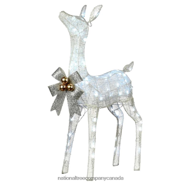 National Tree Company 36 Pre-Lit Glittered Fawn 68R08611