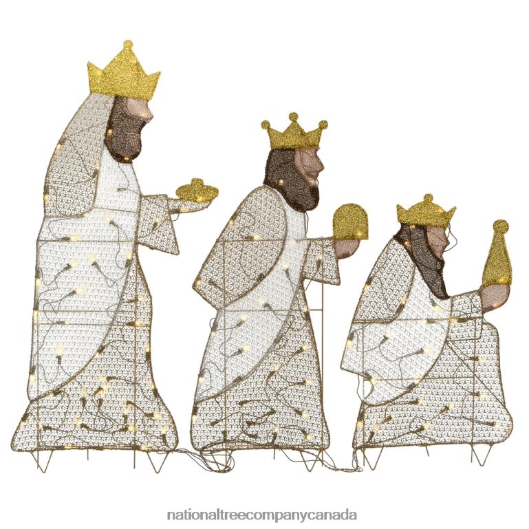 National Tree Company 42 Three Wisemen with LED Lights 68R08675