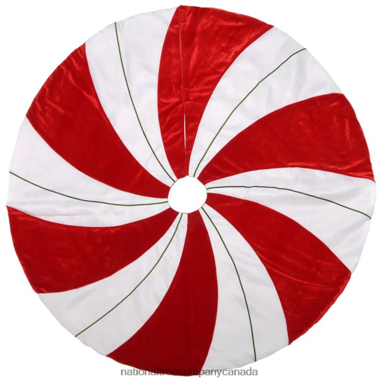 National Tree Company 48 General Store Collection Peppermint Tree Skirt 68R08581