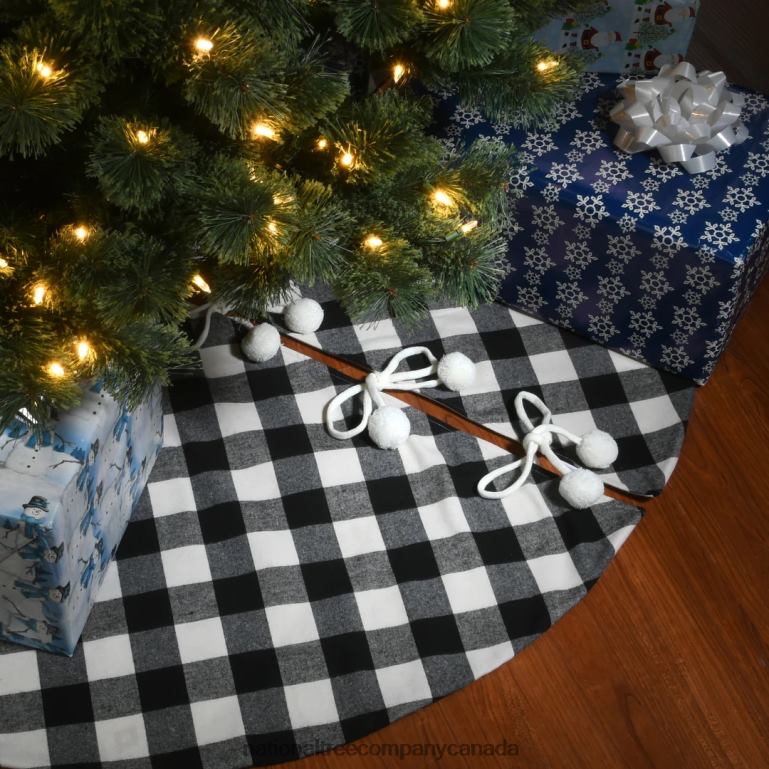 National Tree Company 48\ General Store Collection Plaid Tree Skirt 68R08582