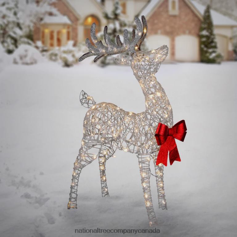 National Tree Company 48 in Pre-lit Standing Buck 68R08625