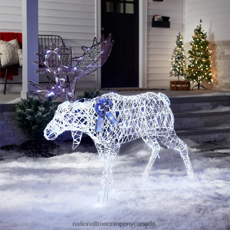 National Tree Company 50\ Pre-lit Moose Decoration 68R08592