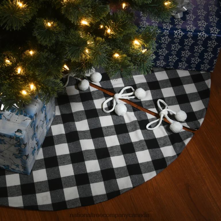 National Tree Company 52\ General Store Collection Plaid Tree Skirt 68R08578