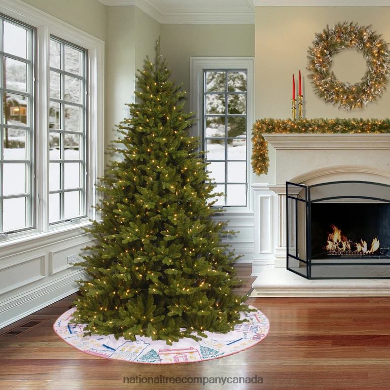 National Tree Company 52\ HGTV Home Collection Village Scene Tree Skirt 68R08575