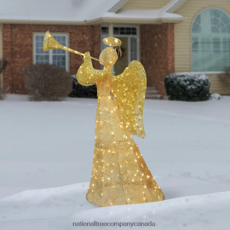 National Tree Company 60in Angel Decoration with LED Lights 68R08608