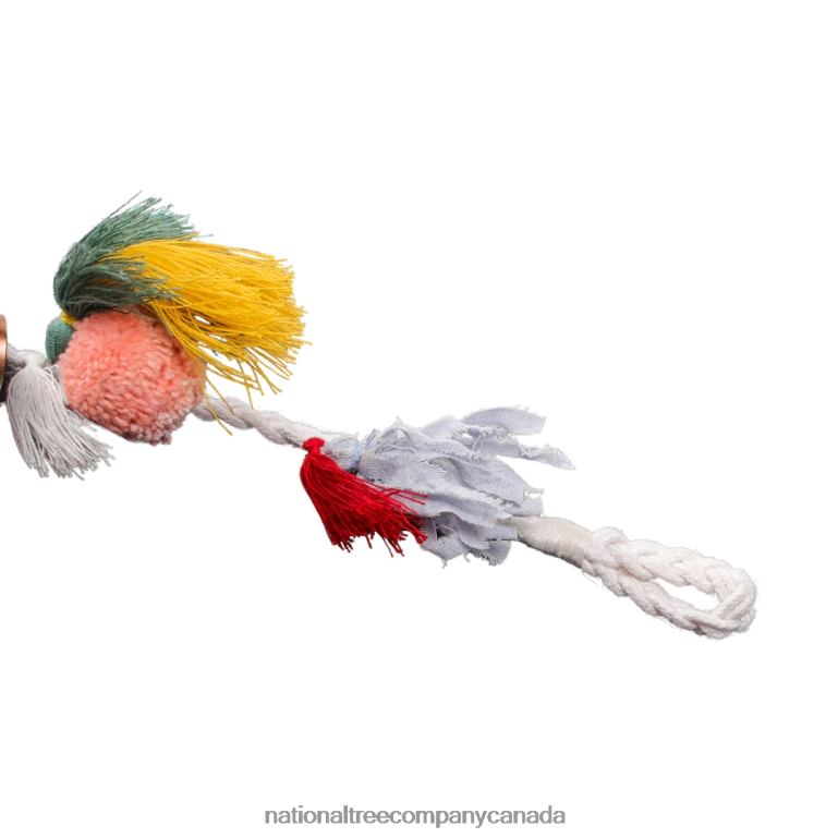 National Tree Company 72\ HGTV Home Collection Multicolor Boho Garland 68R08420