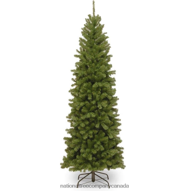 National Tree Company Artificial Slim Christmas Tree Green North Valley Spruce Includes Stand 6 Feet 68R08157