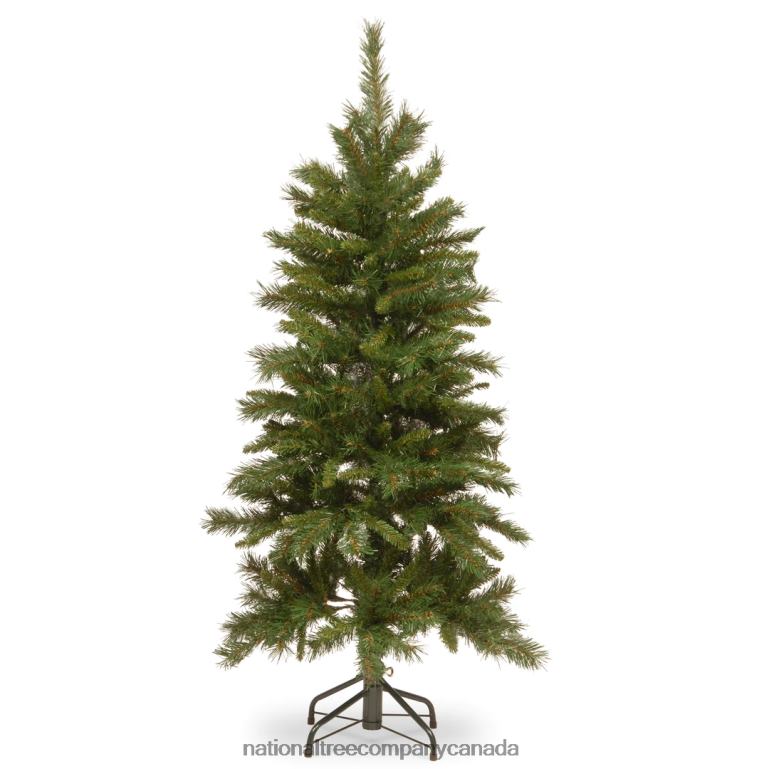 National Tree Company Artificial Slim Christmas Tree Green Tiffany Fir Includes Stand 45 Feet 68R0852