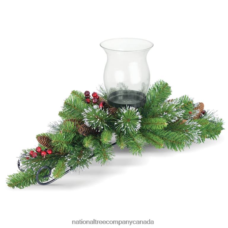 National Tree Company Crestwood Pine Candleholder Centerpieces 68R08502