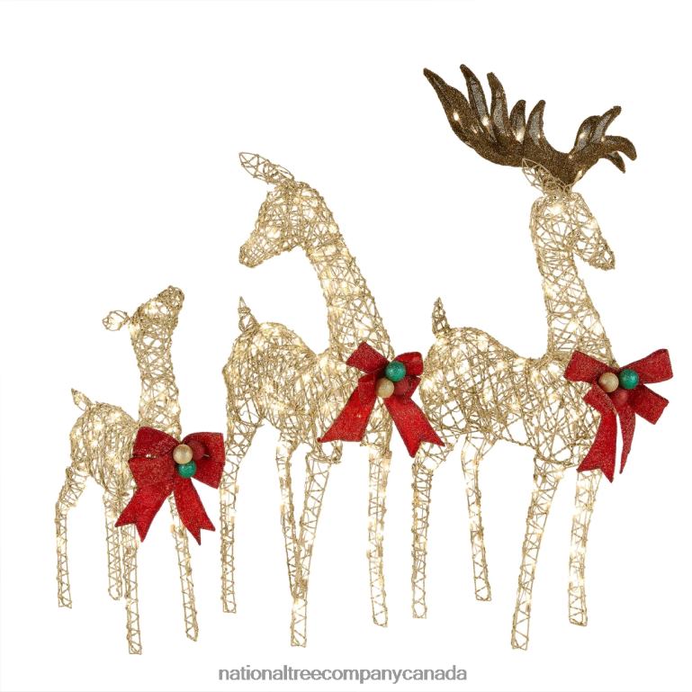 National Tree Company Deer Family Assortment 68R08598