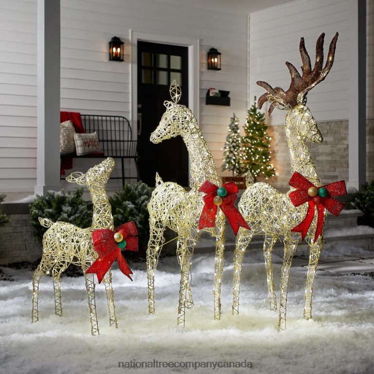 National Tree Company Deer Family Assortment 68R08598