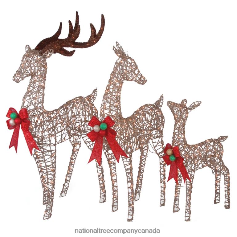 National Tree Company Deer Family Assortment 68R08598