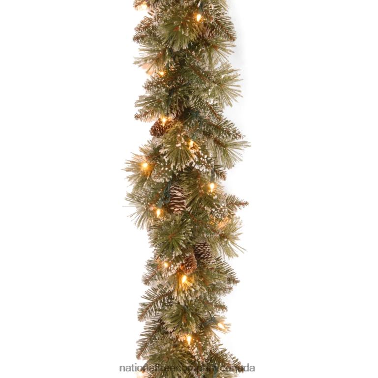 National Tree Company First Traditions 75ft Artificial Arcadia Pine Cashmere Slim Christmas Hinged Tree 68R08409