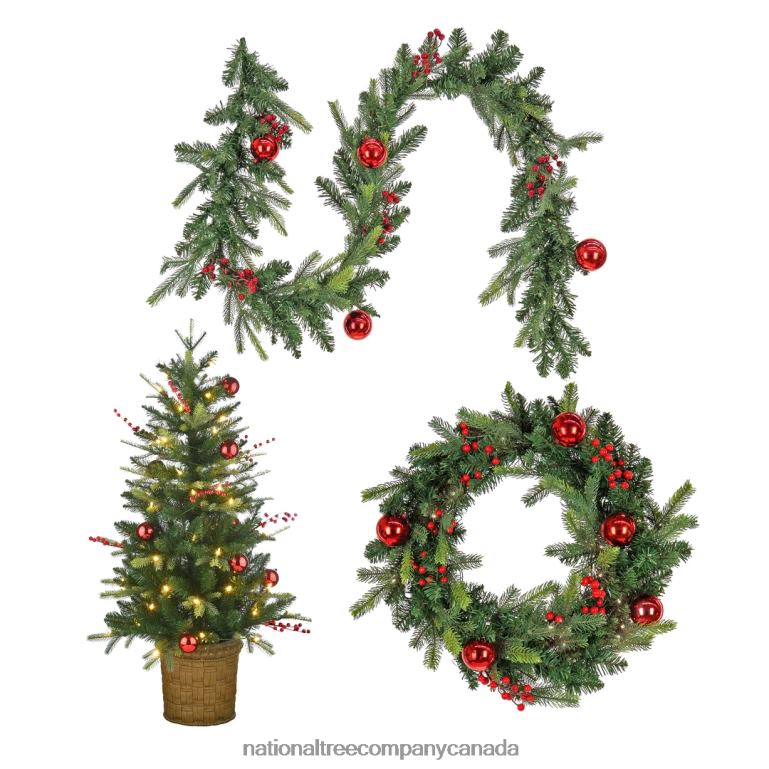 National Tree Company First Traditions Scotch Creek Fir Pre-Lit Assortment 68R08515