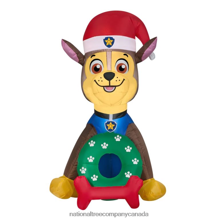 National Tree Company Inflatable Chase from Paw Patrol LED Lights Plug In Christmas Collection 3 Feet 68R08653