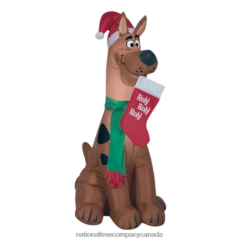 National Tree Company Inflatable Scooby Doo LED Lights Plug In Christmas Collection 35 Feet 68R08652
