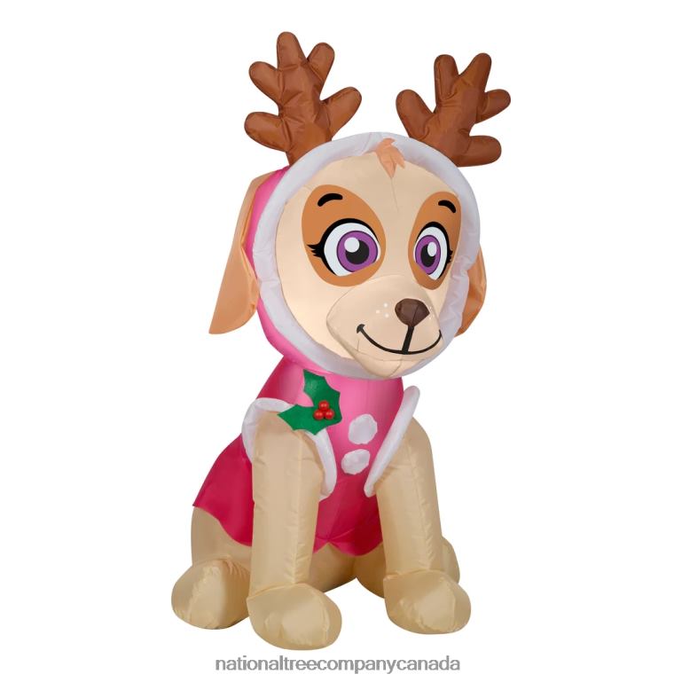 National Tree Company Inflatable Skye from Paw Patrol LED Lights Plug In Christmas Collection 35 Feet 68R08647