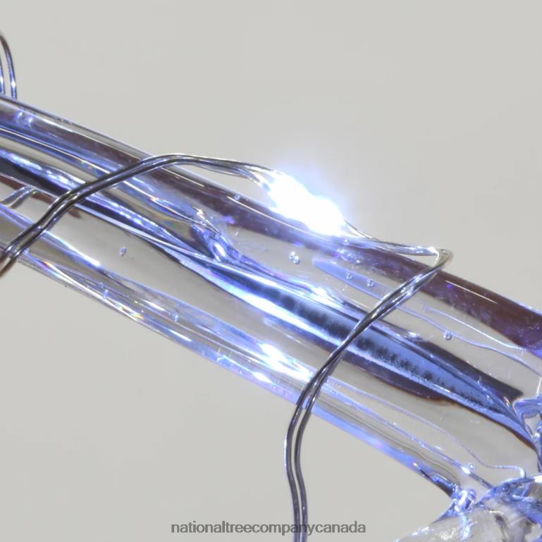 National Tree Company LED Light Ice Crystal Snowflakes Set of 2 68R08632