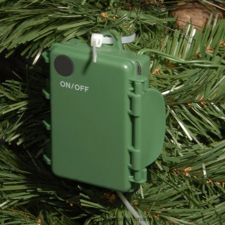 National Tree Company Pre-Lit Artificial Mailbox Swag Decoration Green Crestwood Spruce LED Lights Decorated with Berry Clusters Pine Cones Christmas Collection 3 Feet 68R08439