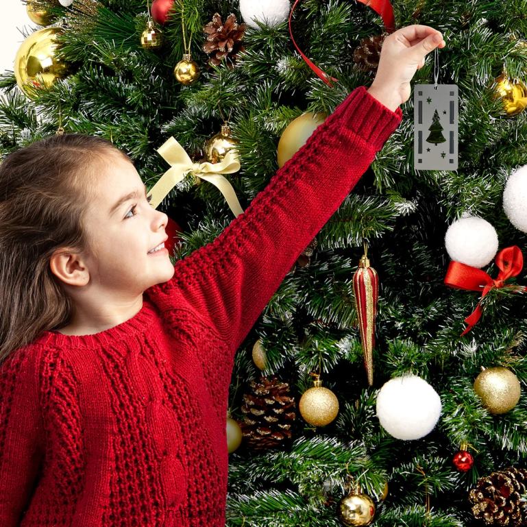 National Tree Company Scentsicles Trio Ornament Set of 3 Bottle 6pc Stick White Winter Fir 68R08547