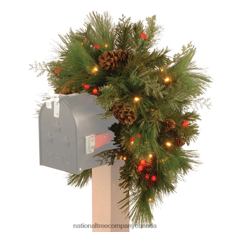 National Tree Company White Pine Mailbox Swag 68R08467